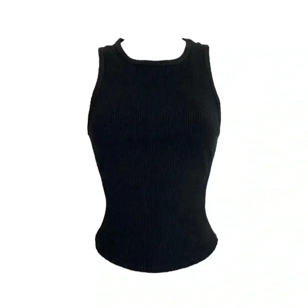 Lulu’s Ribbed Casual Minimalist Tank